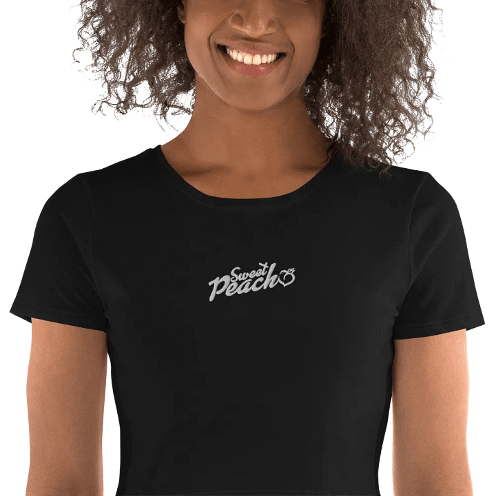 Sweet Peach Cropped Baby Tee product image (1)