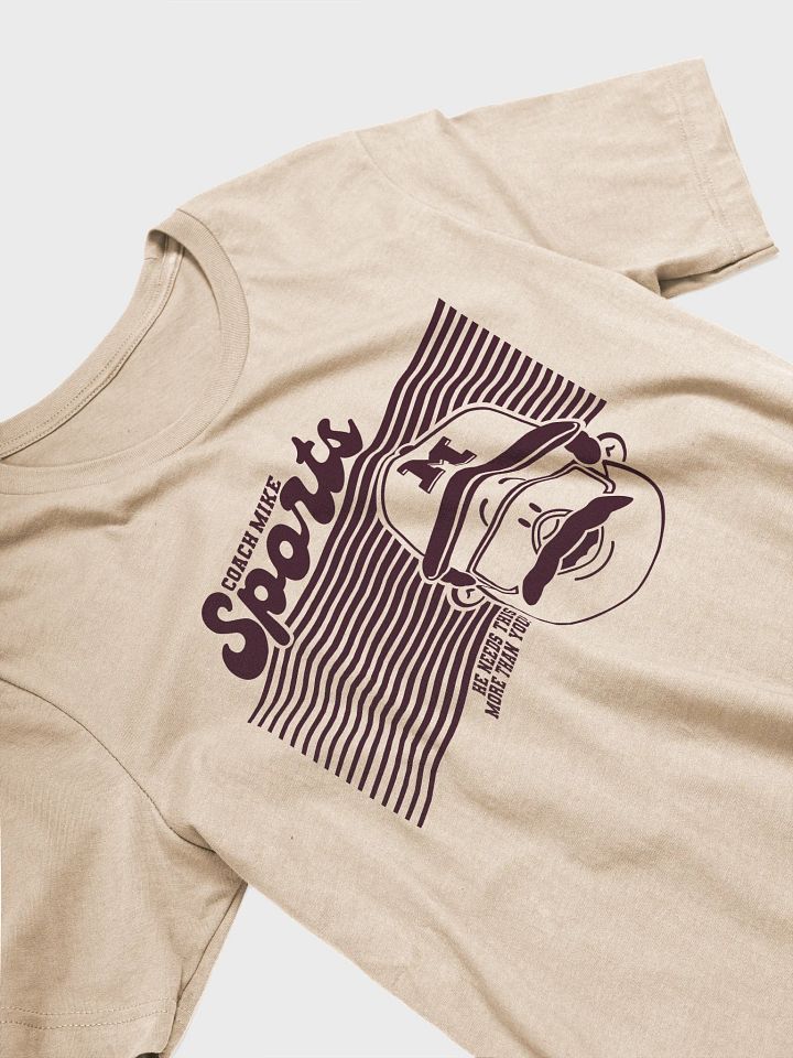 Coach Mike Sports T - Cream/Maroon product image (2)