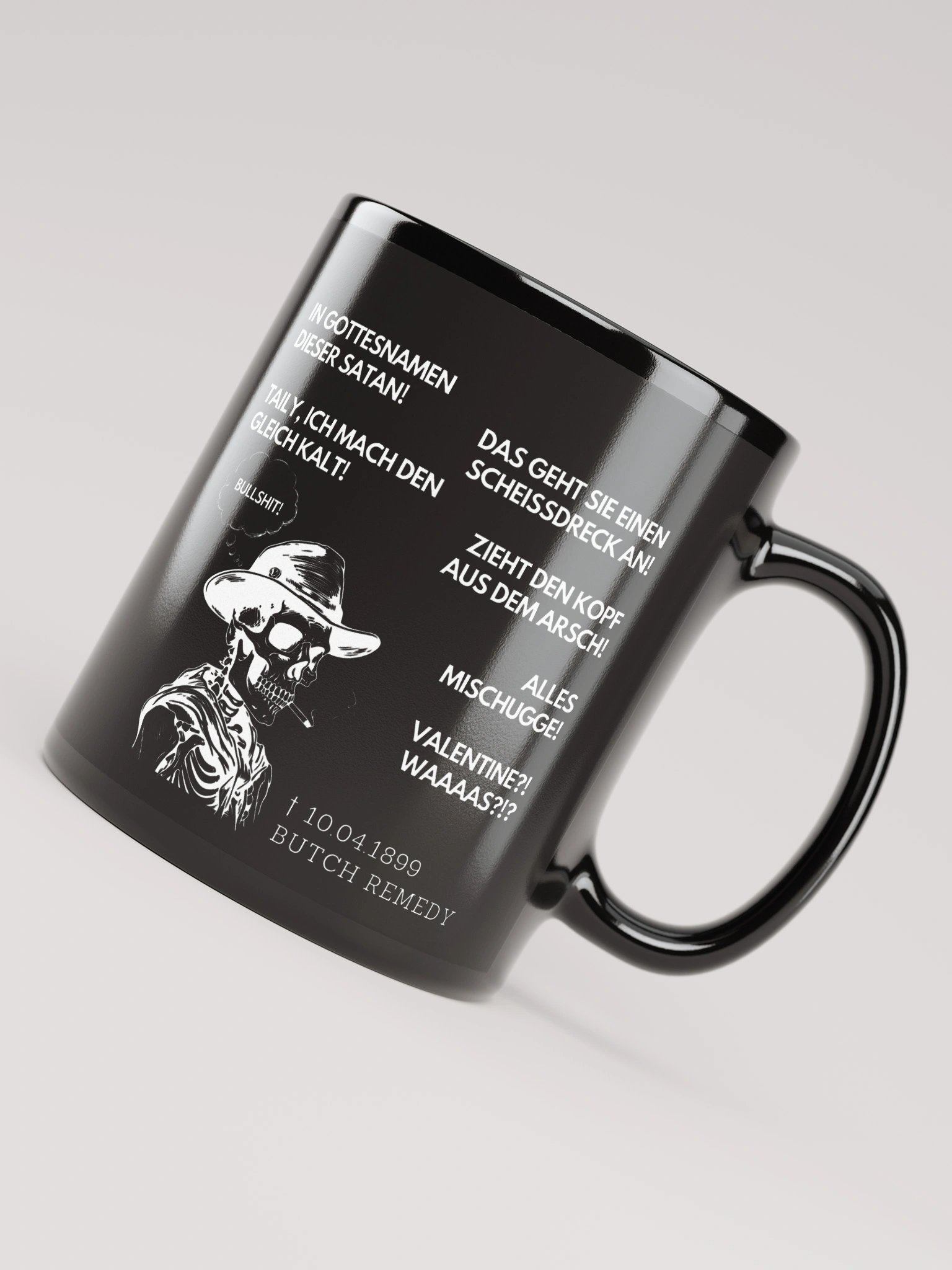 HRNBCK MUG – RIP Remedy Black Edition One product image (7)