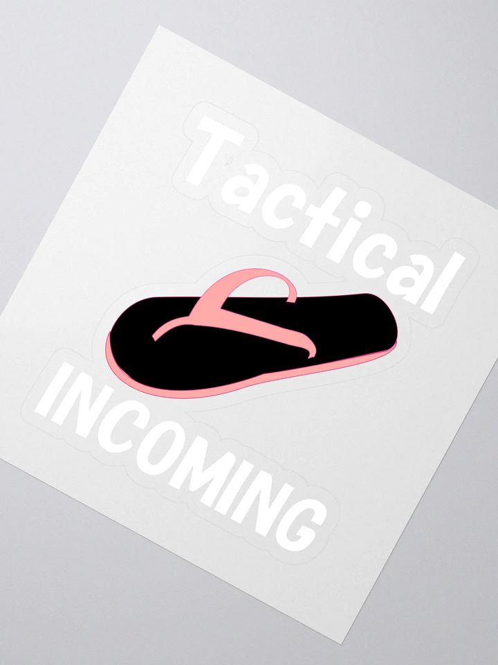 Tactical Flip-Flop Kiss Cut Stickers product image (2)