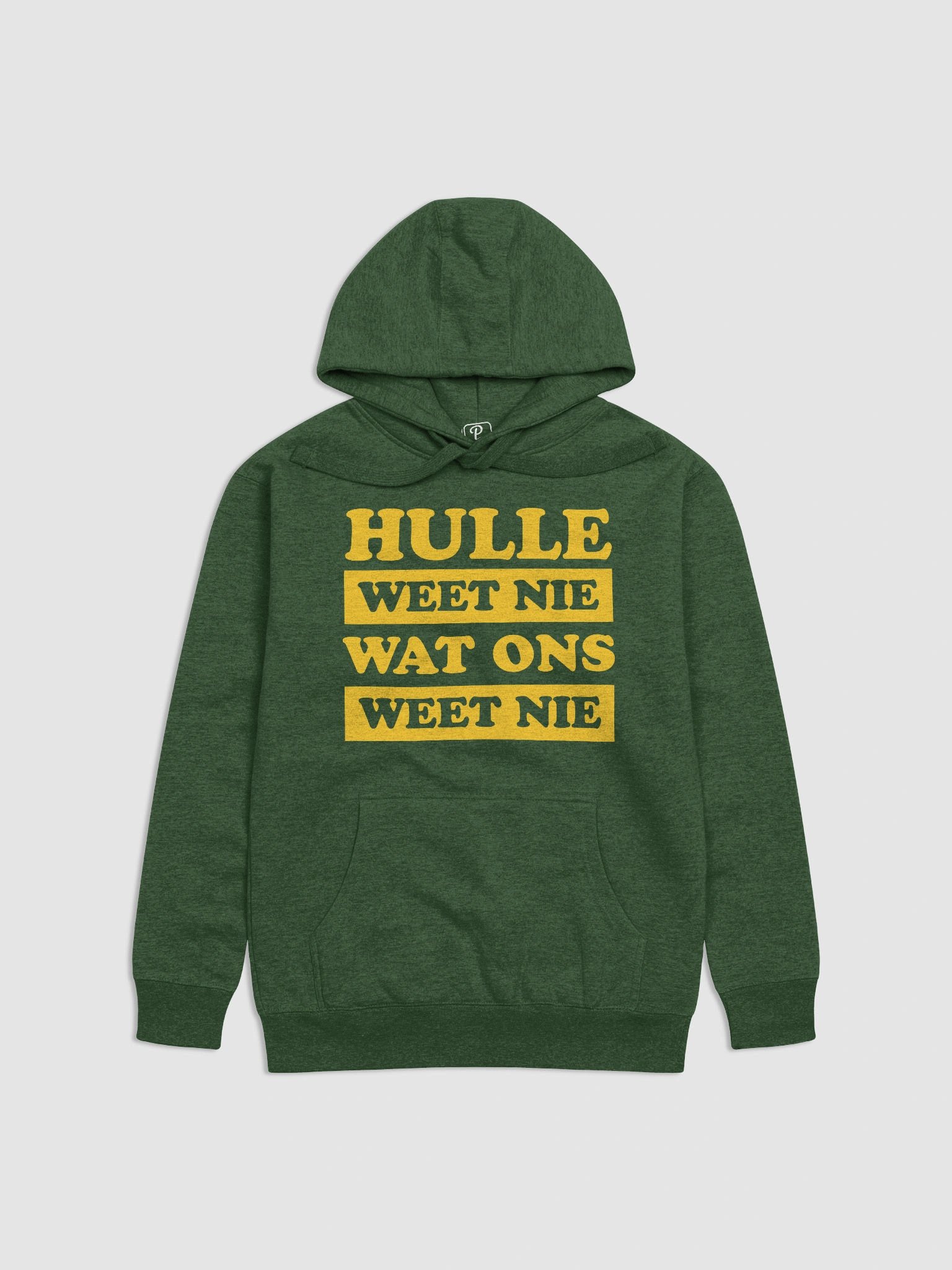 Hulle weet nie wat ons weet nie - Afrikaans Unisex Hoodie product image (2)