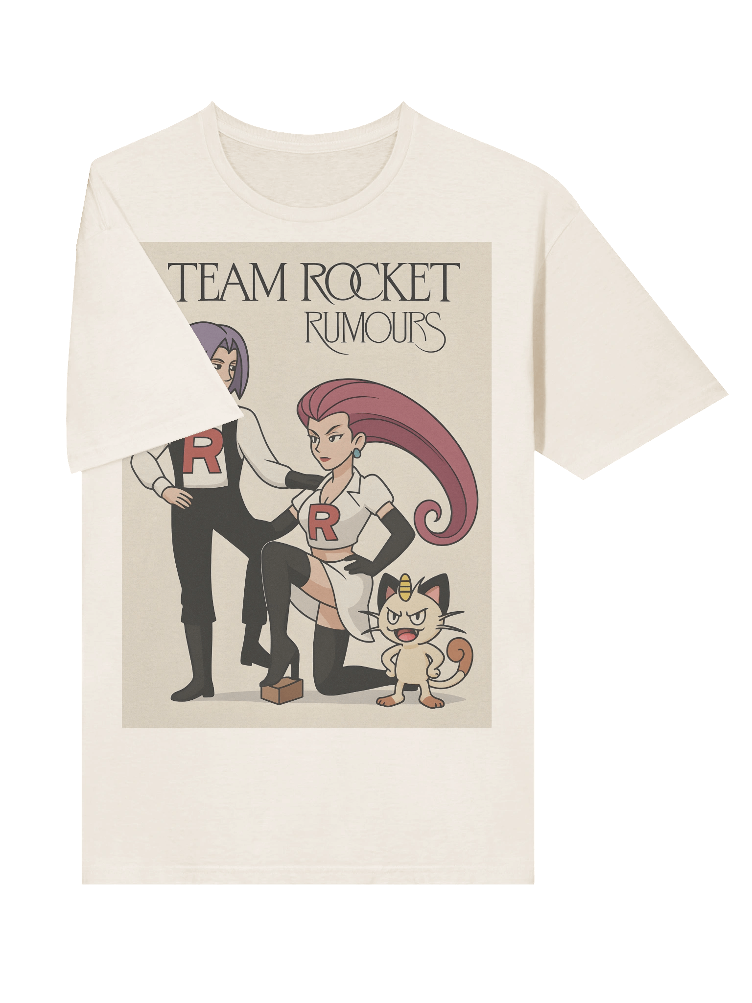 Team Rocket "Rumours" Album Cover Parody – Jessie, James & Meowth Pokémon Mashup product image (39)