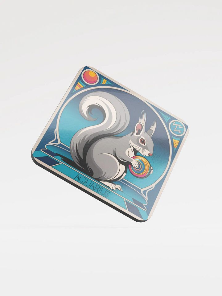 Coaster or micro art piece: aquarius product image (1)