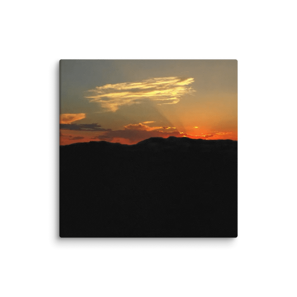 Clarkston Mountains Sunset - Canvas product image (1)