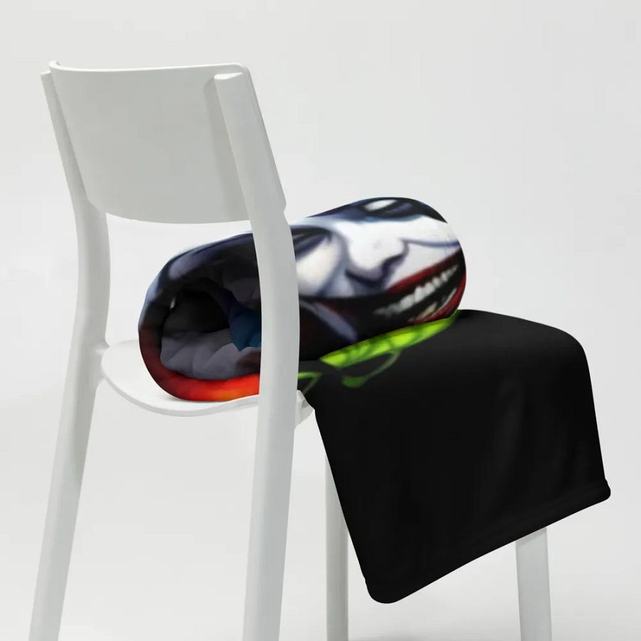 Joker & Harley soft throw blanket product image (8)