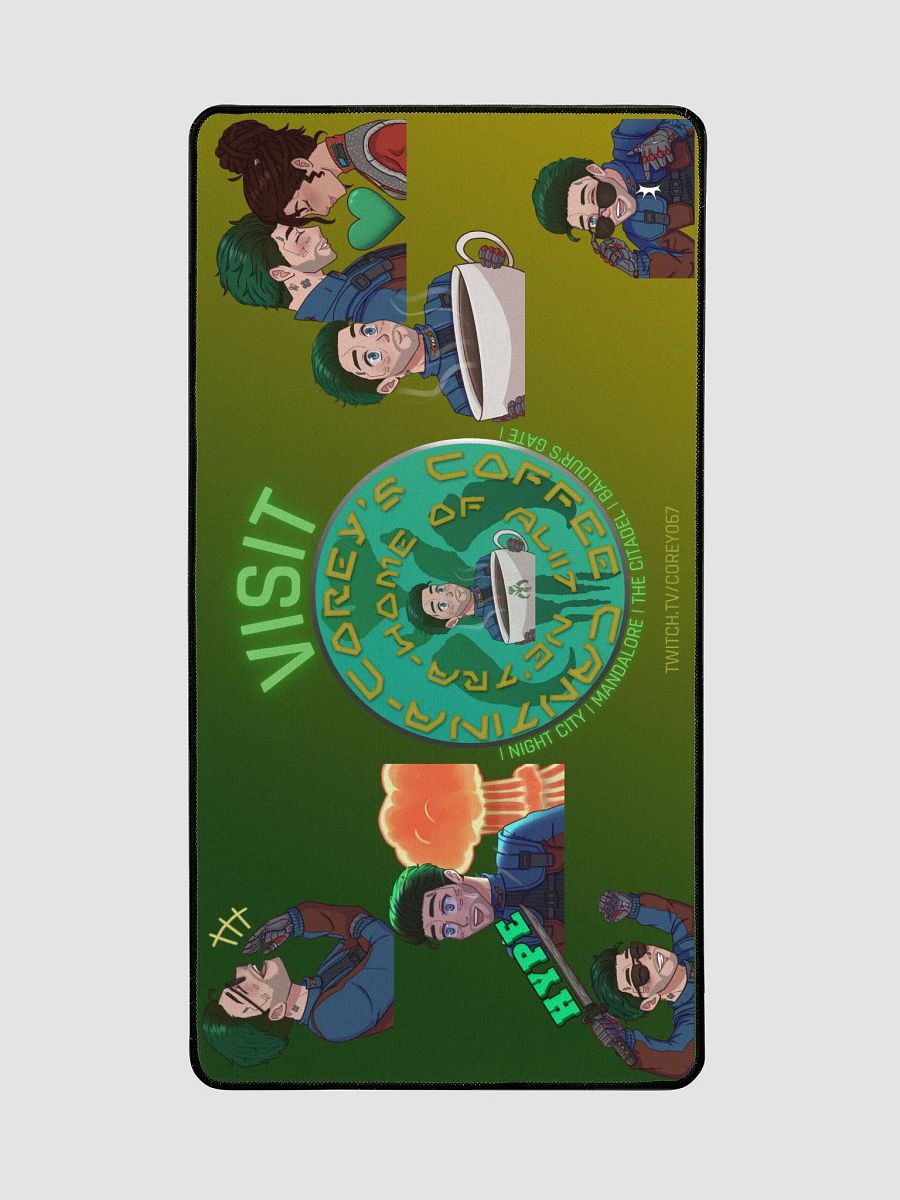 Visit Corey's Coffee Cantina Desk Mat product image (2)