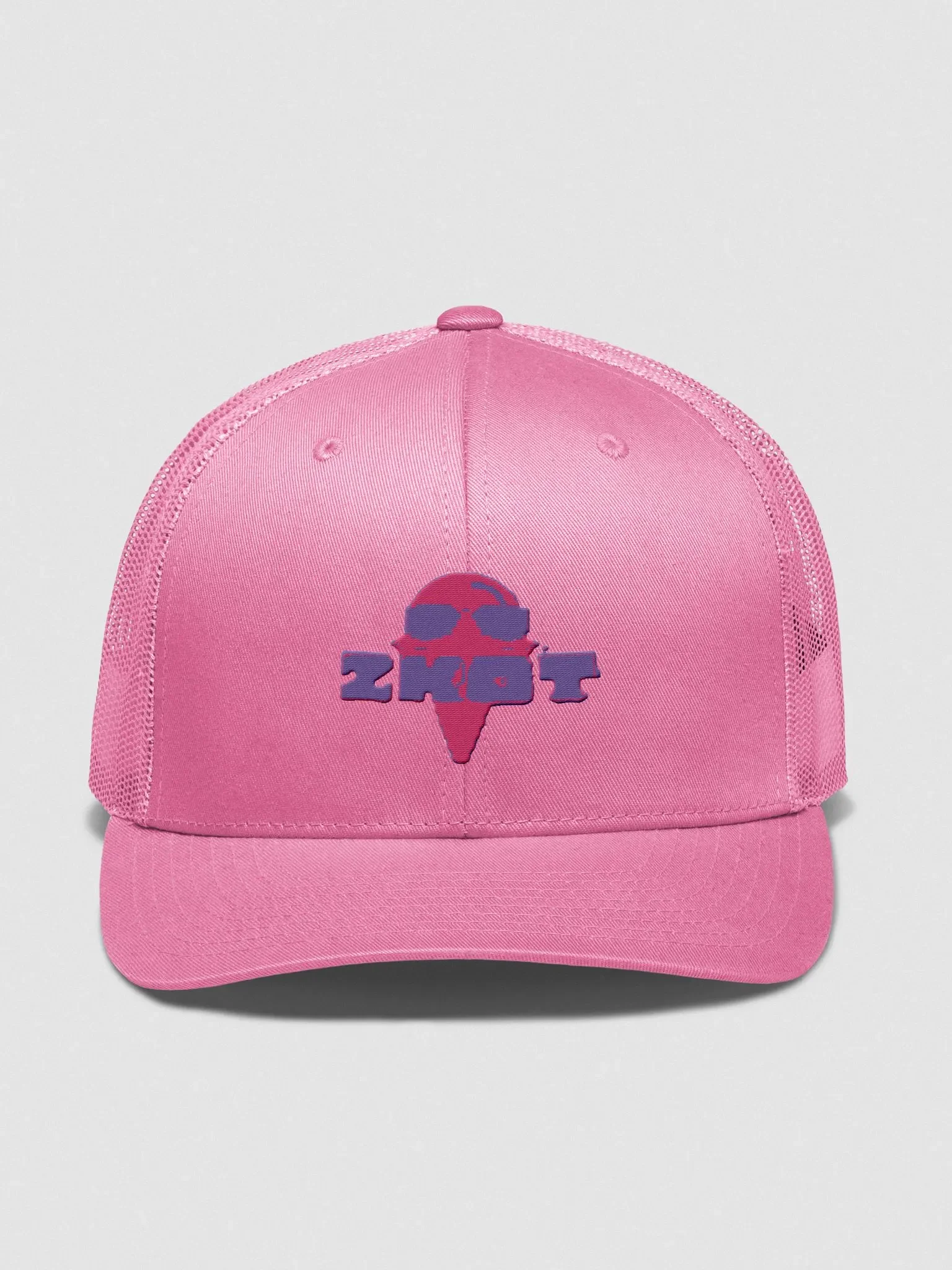 Pink Logo ZKOT Trucker Cap - Show your Support with Style - Headwear product image (1)