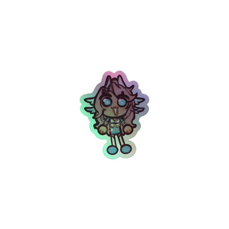 dovewiwi holographic sticker product image (1)
