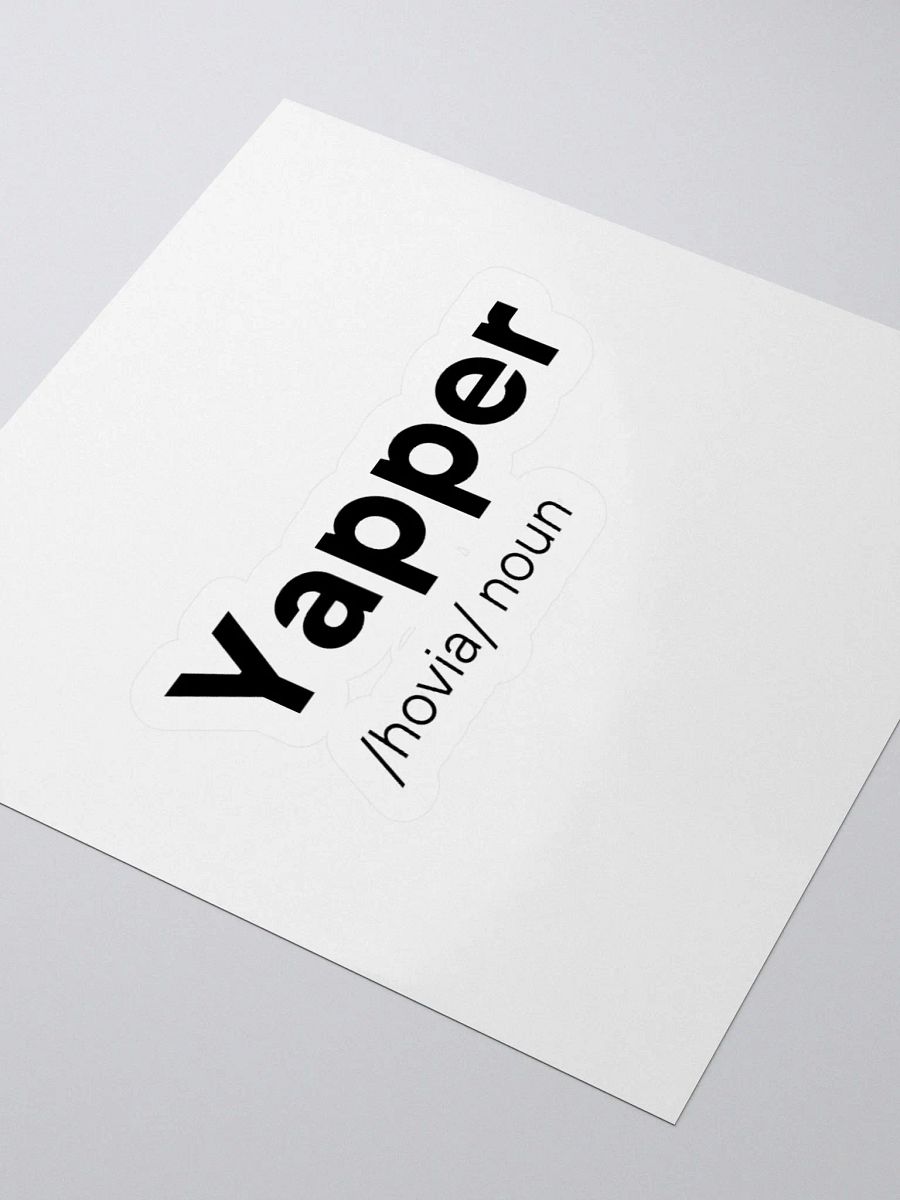 Yapper Sticker product image (11)
