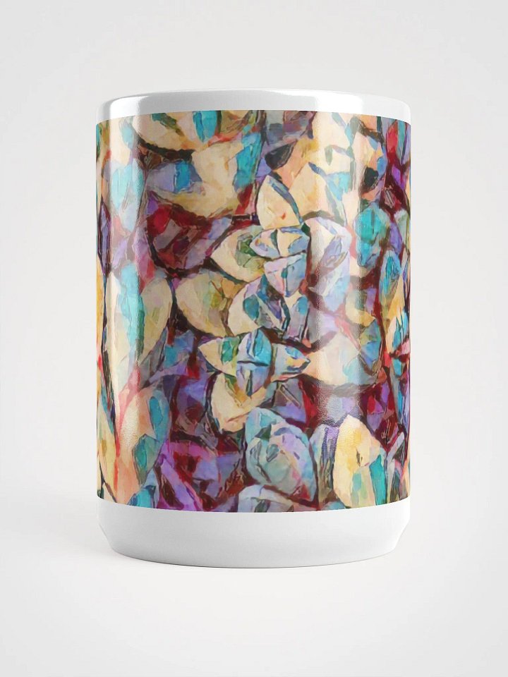 Abstract Graphic | White Coffee Mug | Mirth Succulent product image (2)
