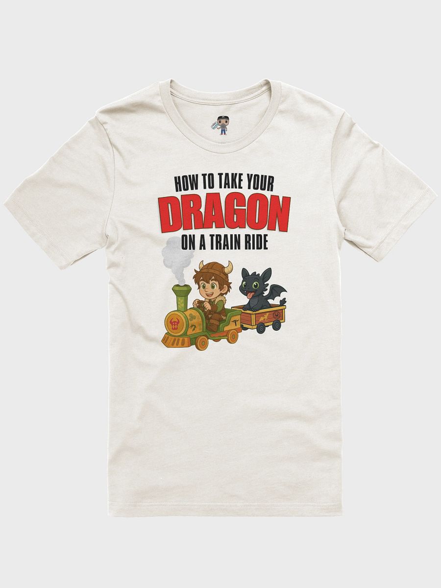 HOW TO TAKE YOUR DRAGON ON A TRAIN RIDE - TEE product image (1)