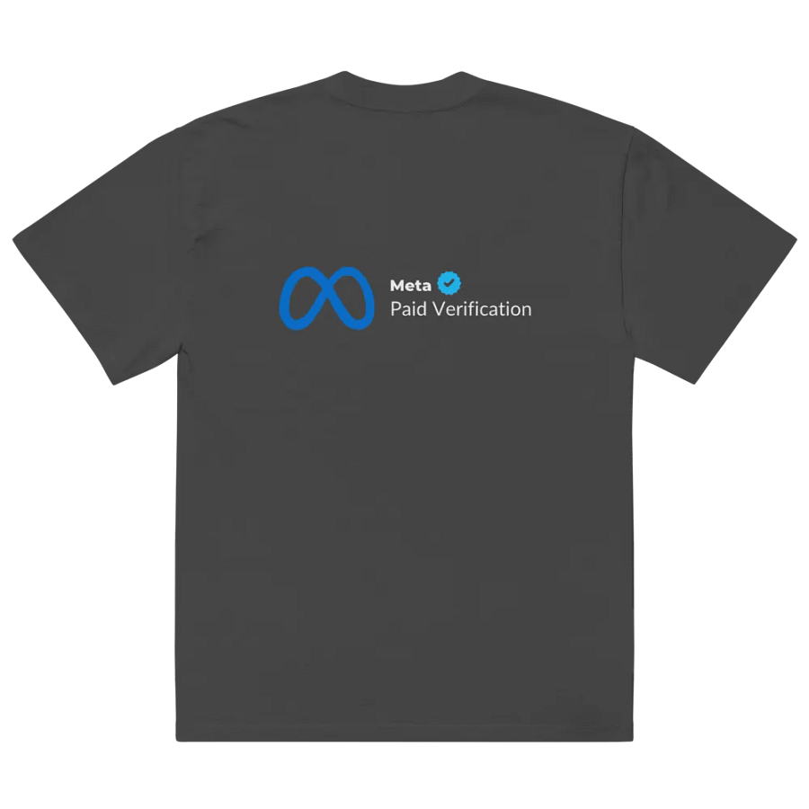 The Verified Edge Women's T-Shirt – Black | Meta Paid Verification product image (4)