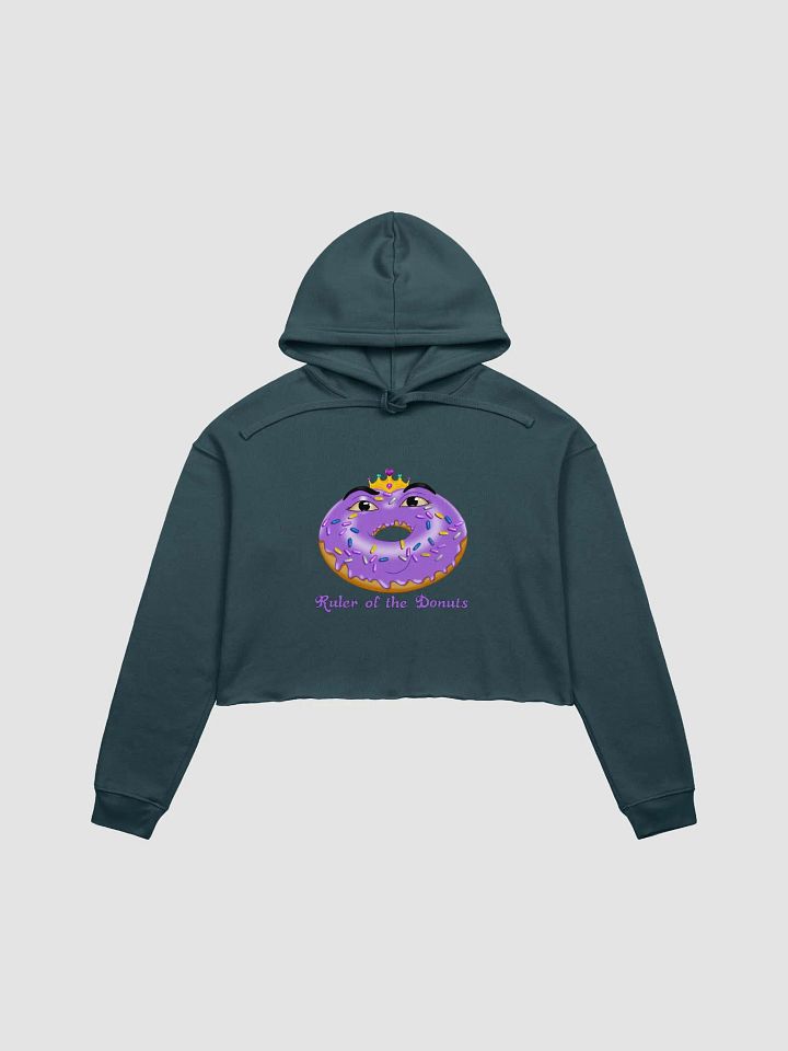 Ruler of the Donuts Crop Hoodie product image (2)