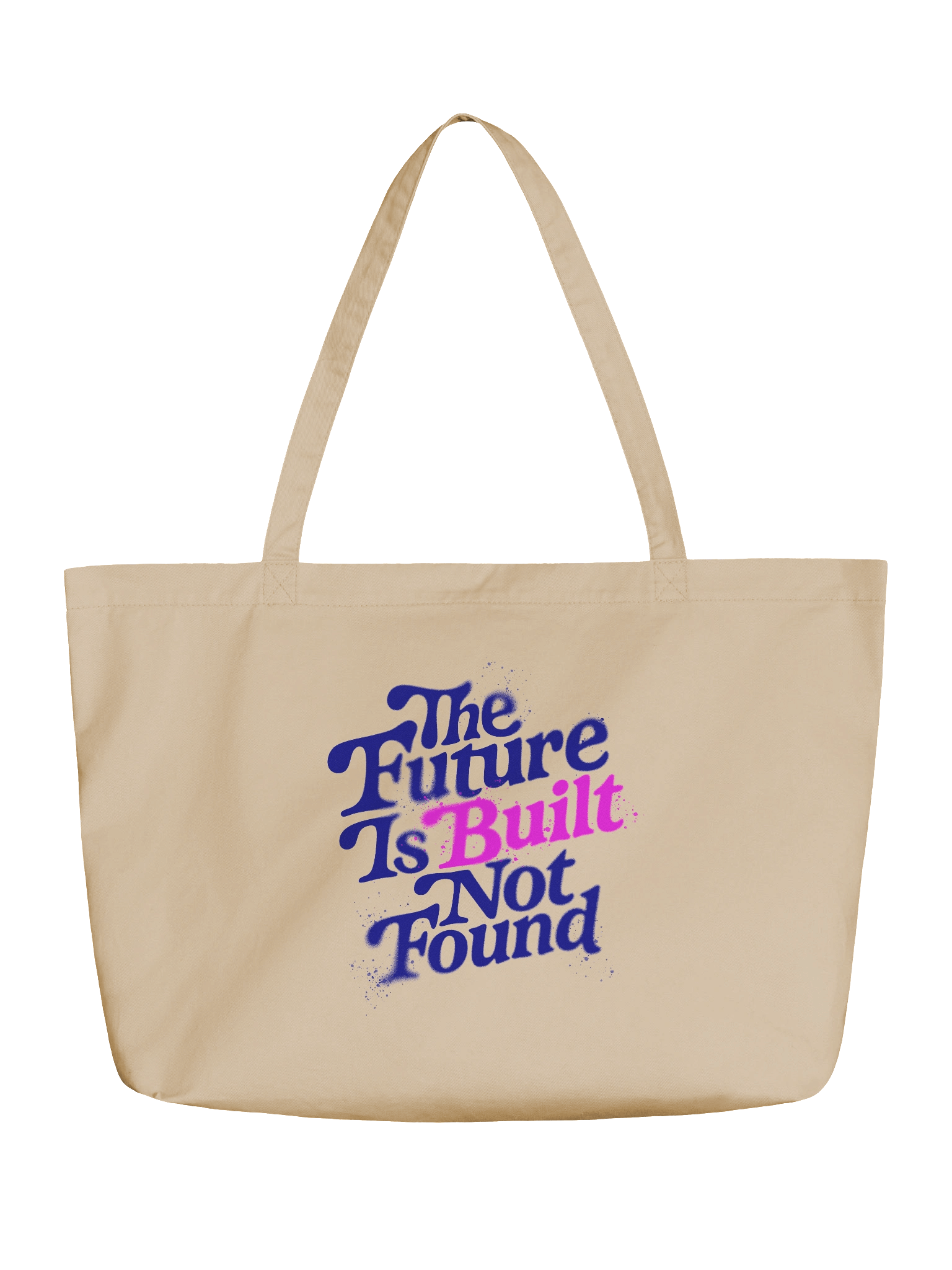 100% Certified Organic Cotton Eco Tote: Light Mode product image (1)