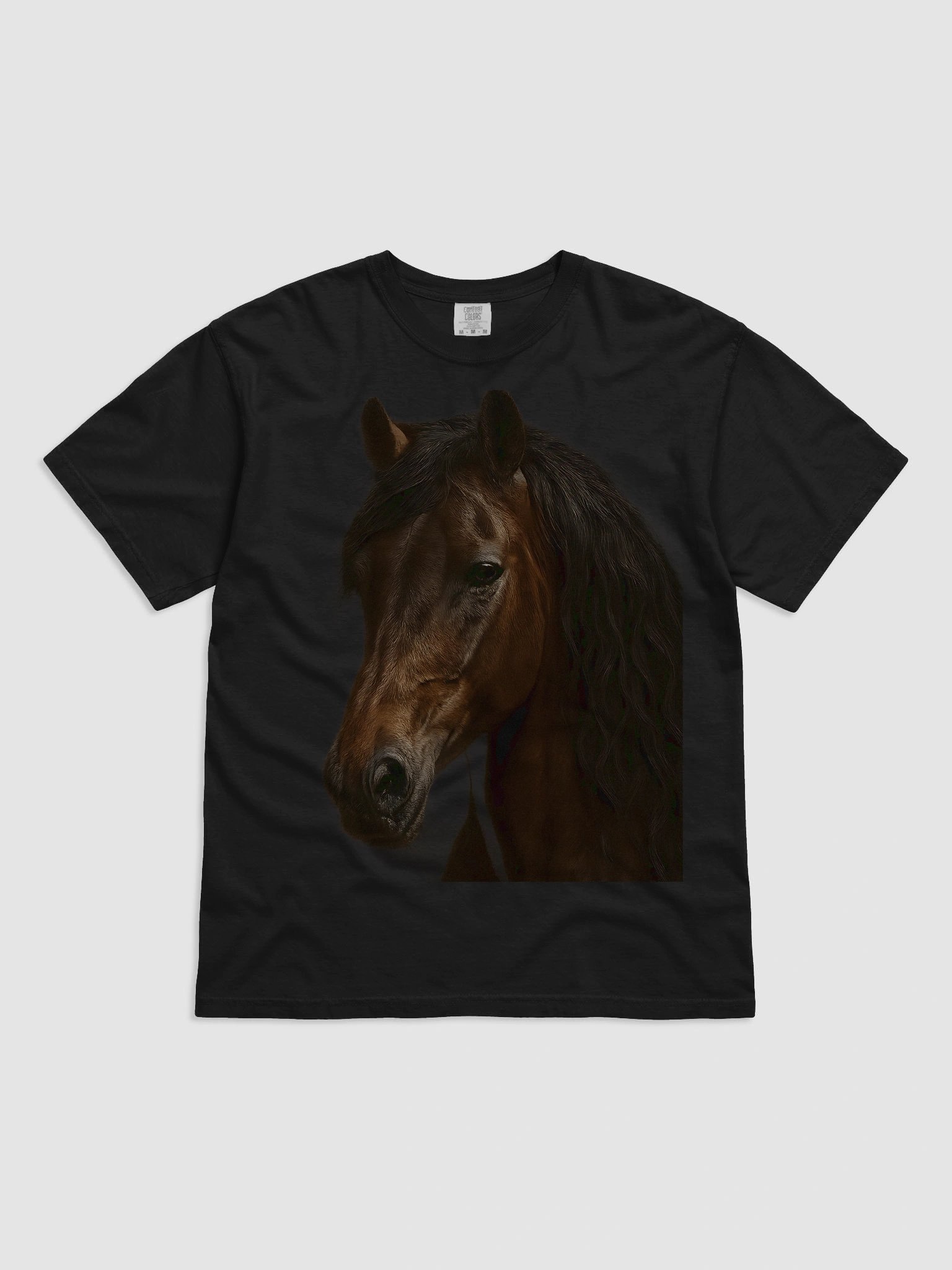 Majestic Mane Horse Head T-Shirt product image (4)