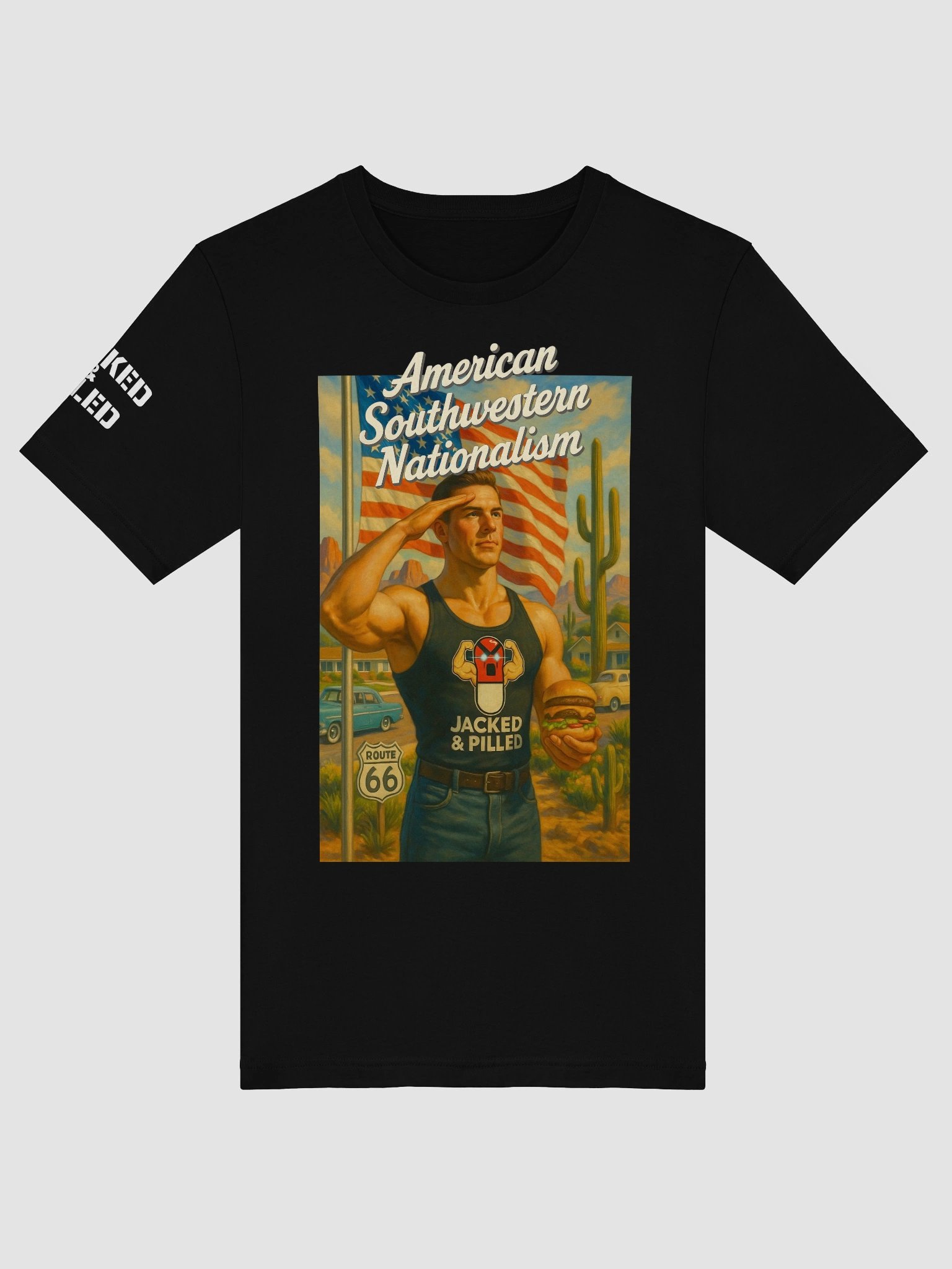 Southwestern Nationalism - Jacked & Pilled™ tee product image (29)