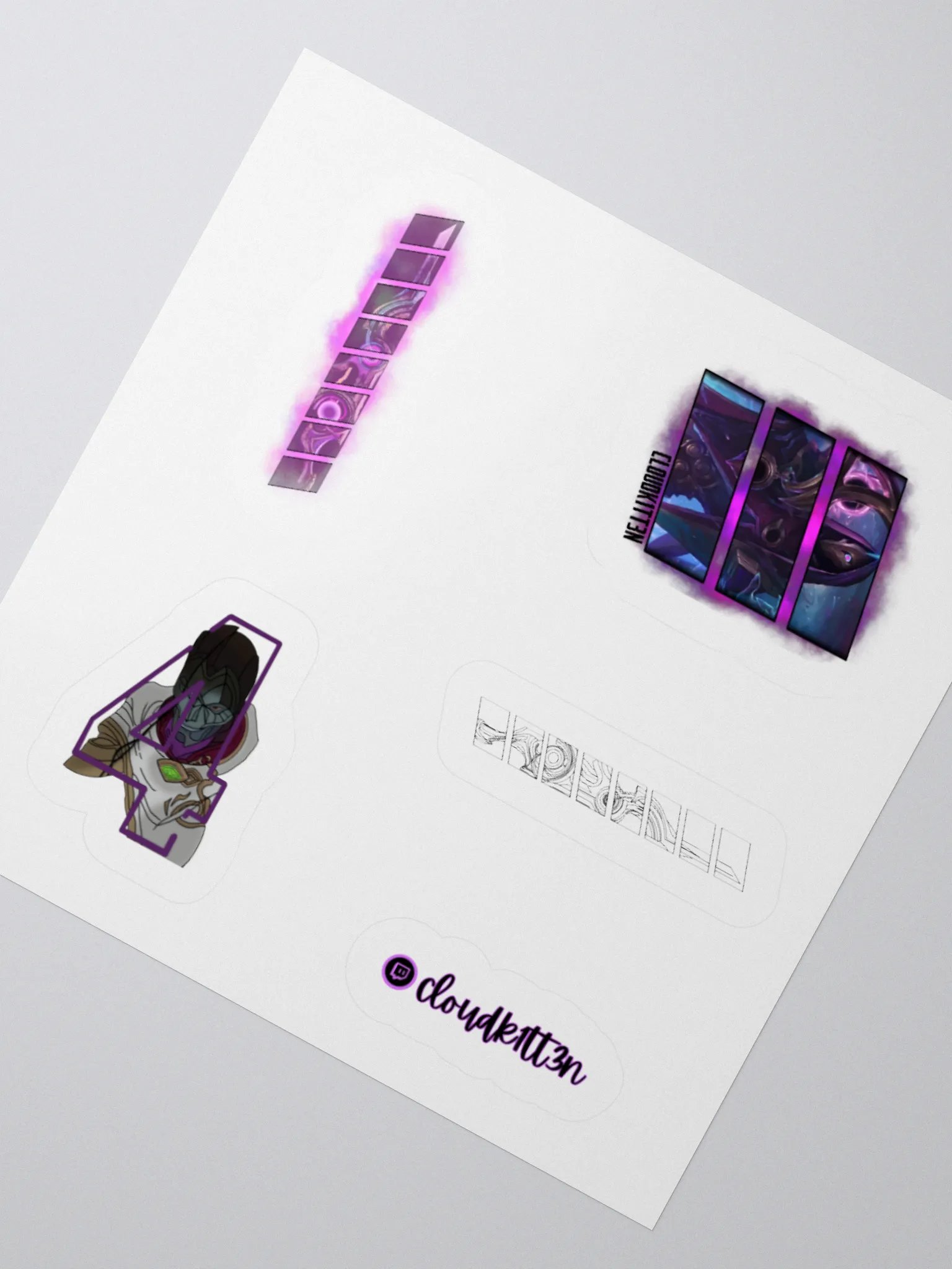 Jhin Sticker Sheet product image (2)