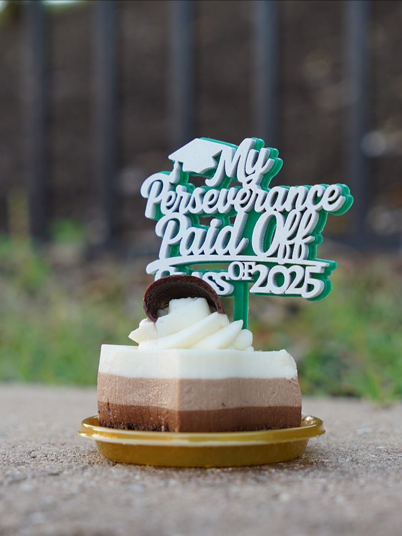 My Perserverance Paid Off 'Class of 2025' - Graduation Topper product image (6)