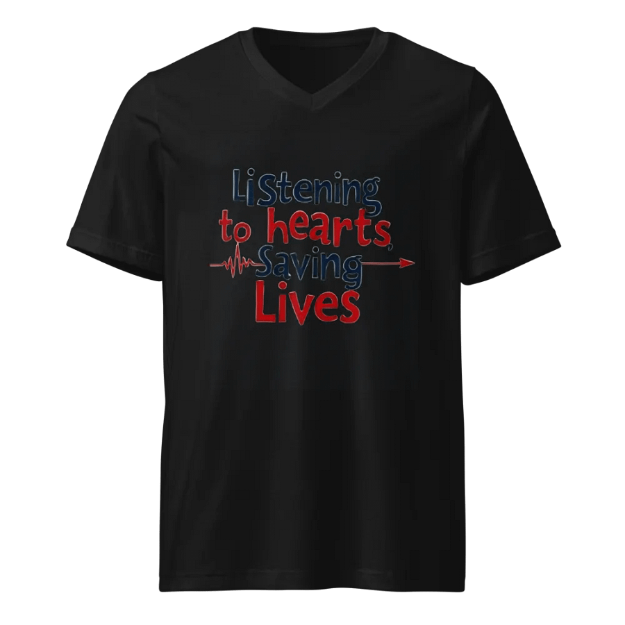 Heartbeat Savior V-Neck Tee product image (1)