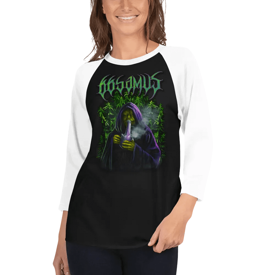 My Little Green Friend raglan product image (5)