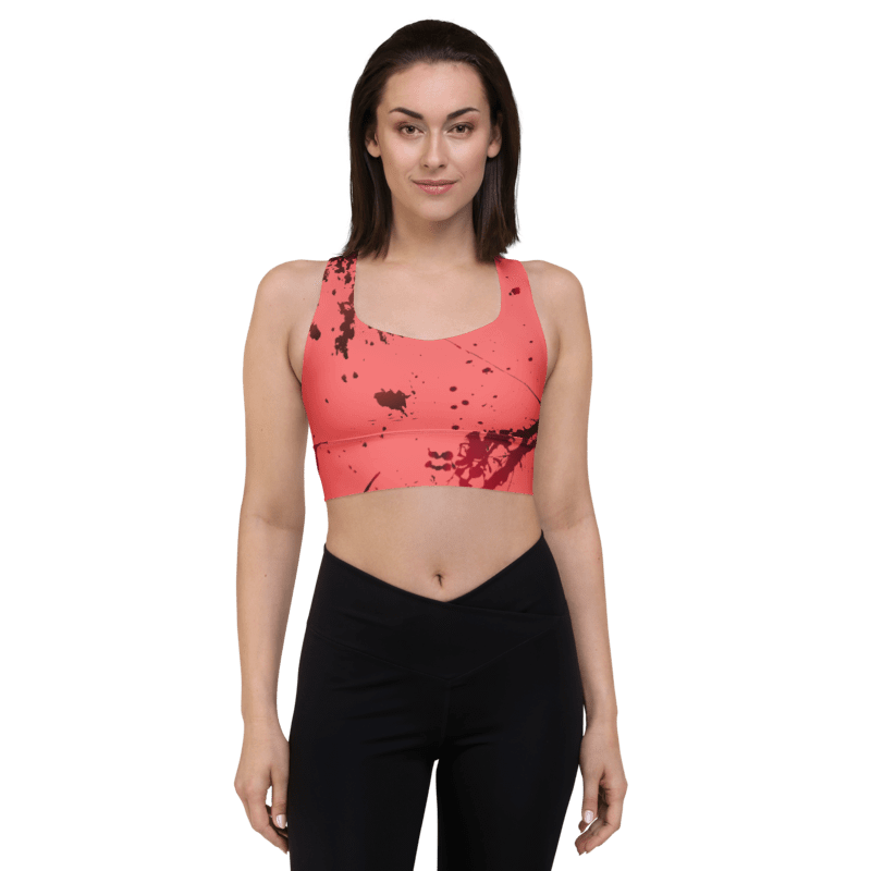 Bloodlust Blade Longline Sports Bra product image (1)