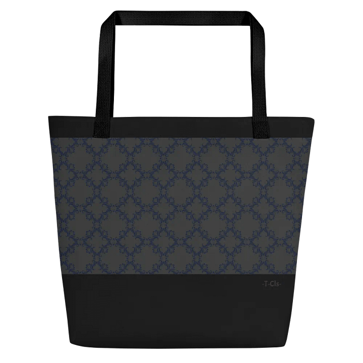 Get original circle design and then duplicate this one. - Leafy Circle Large Tote/ Shopper Bag, Internal Pocket, Machine Washable. product image (1)