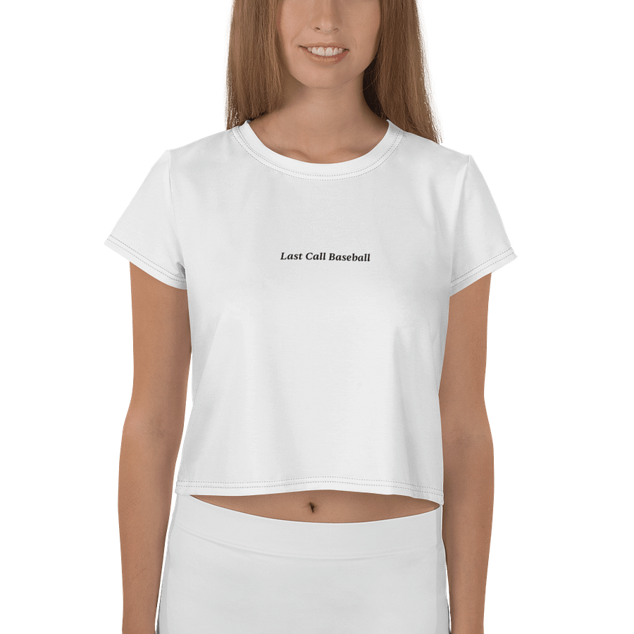 Last Call Baseball Women's Crop Tee product image (1)