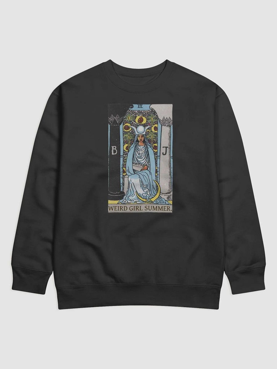 Weird Girl Summer Tarot High Priestess - Unisex Sweatshirt product image (1)