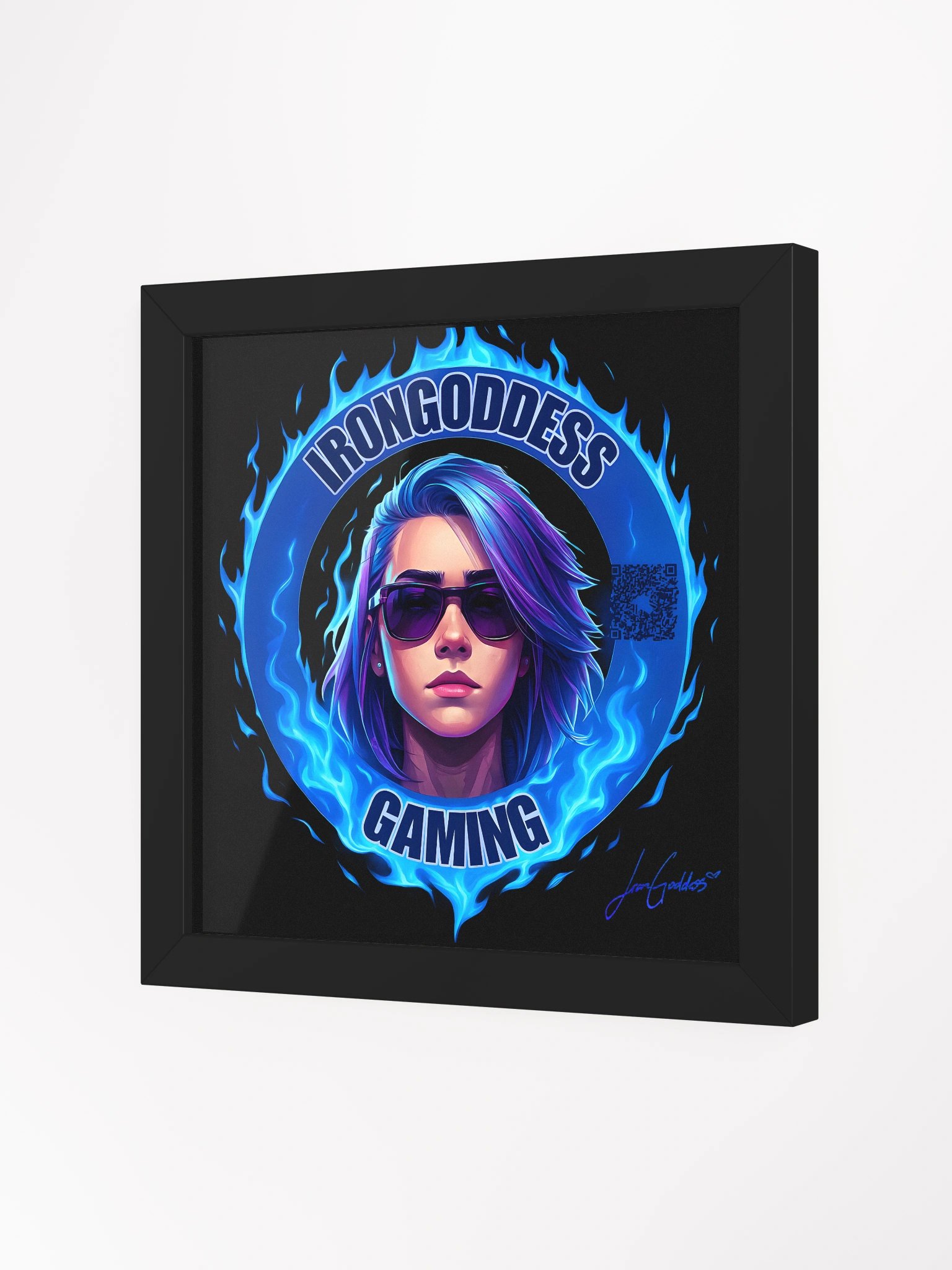 Flame Goddess Framed Poster product image (18)