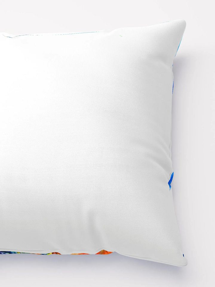 Boldly Blue, Orange & Yellow Decor Throw Pillow product image (3)