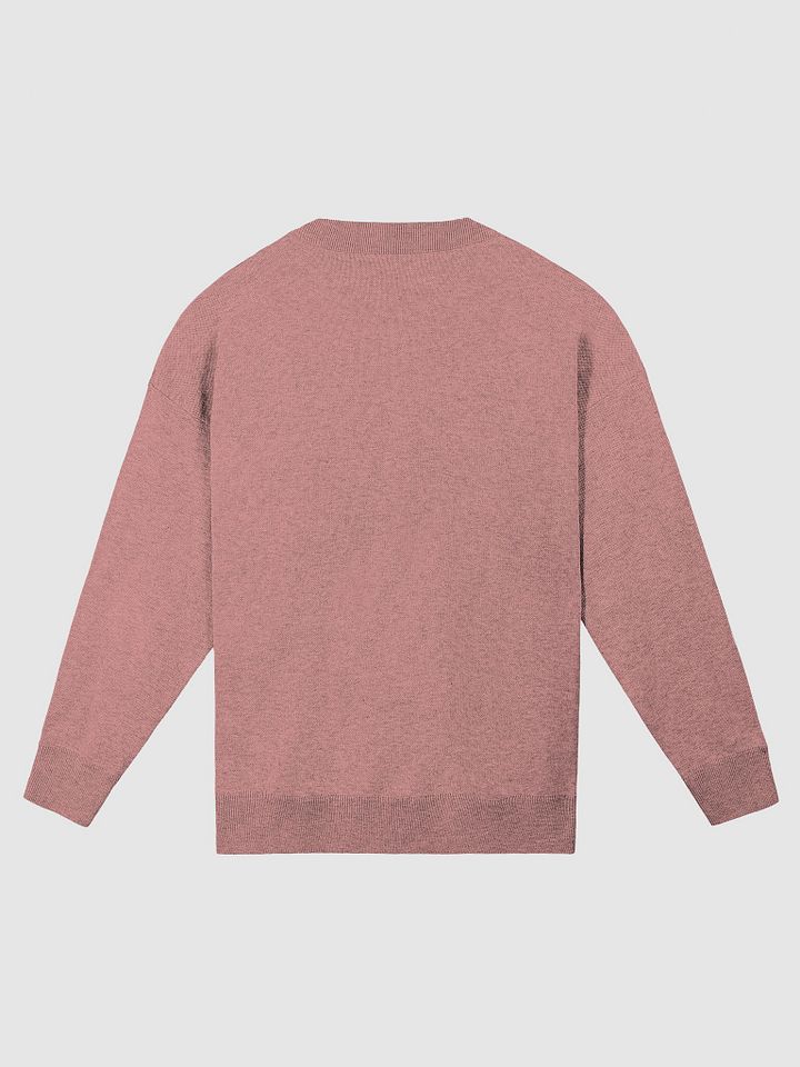 NO SMALL TALK ALLOWED (lg. design, tri-tone pink) knitwear relaxed crewneck product image (10)