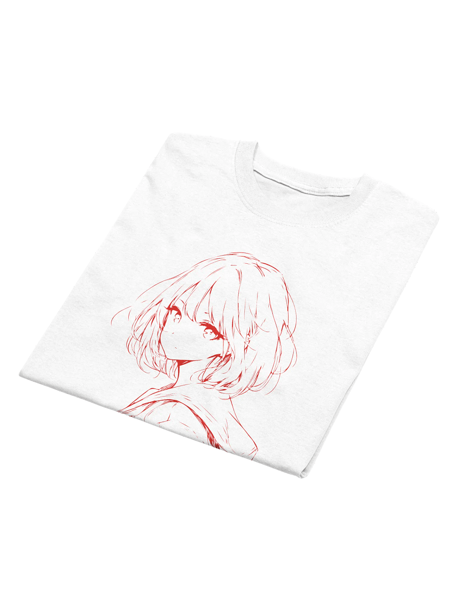 Minimalistic Anime Heavyweight Printed T-Shirt product image (4)
