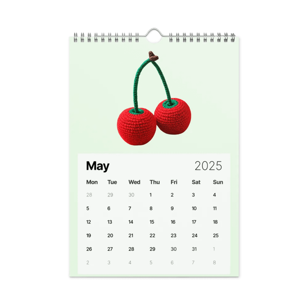 CozyAvocado's Healthy 2025 Calendar Fruity Edition product image (6)