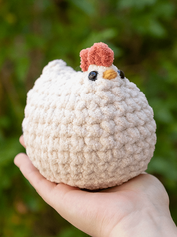 Chicken Crochet Plushie product image (1)
