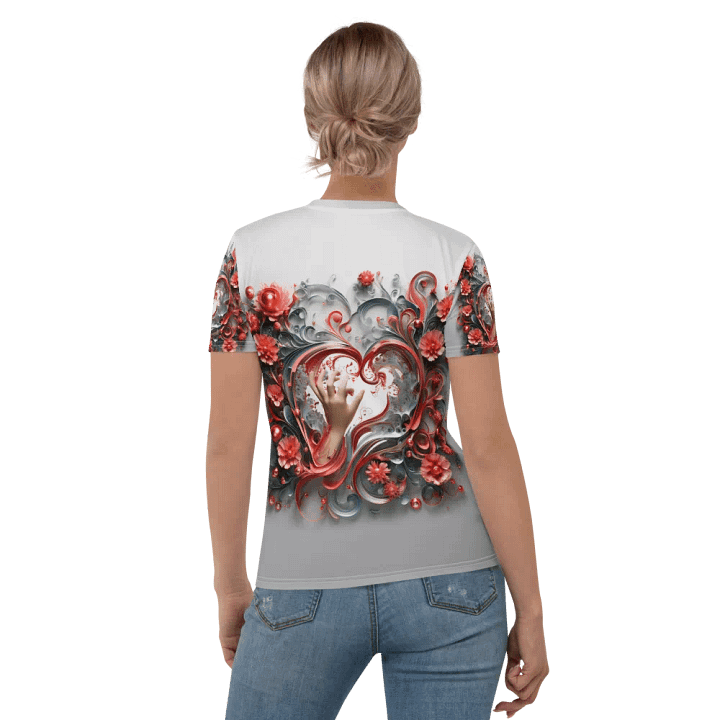 Red Love T shirt product image (1)