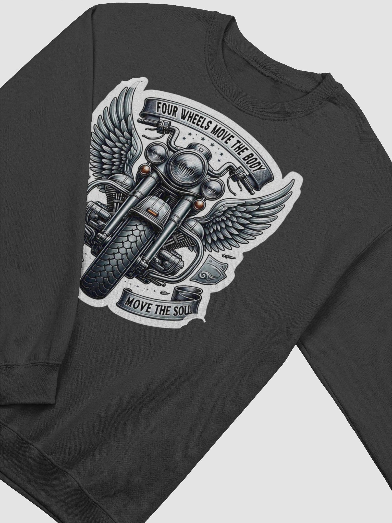 Soulful Ride Wings Crewneck Sweatshirt product image (2)