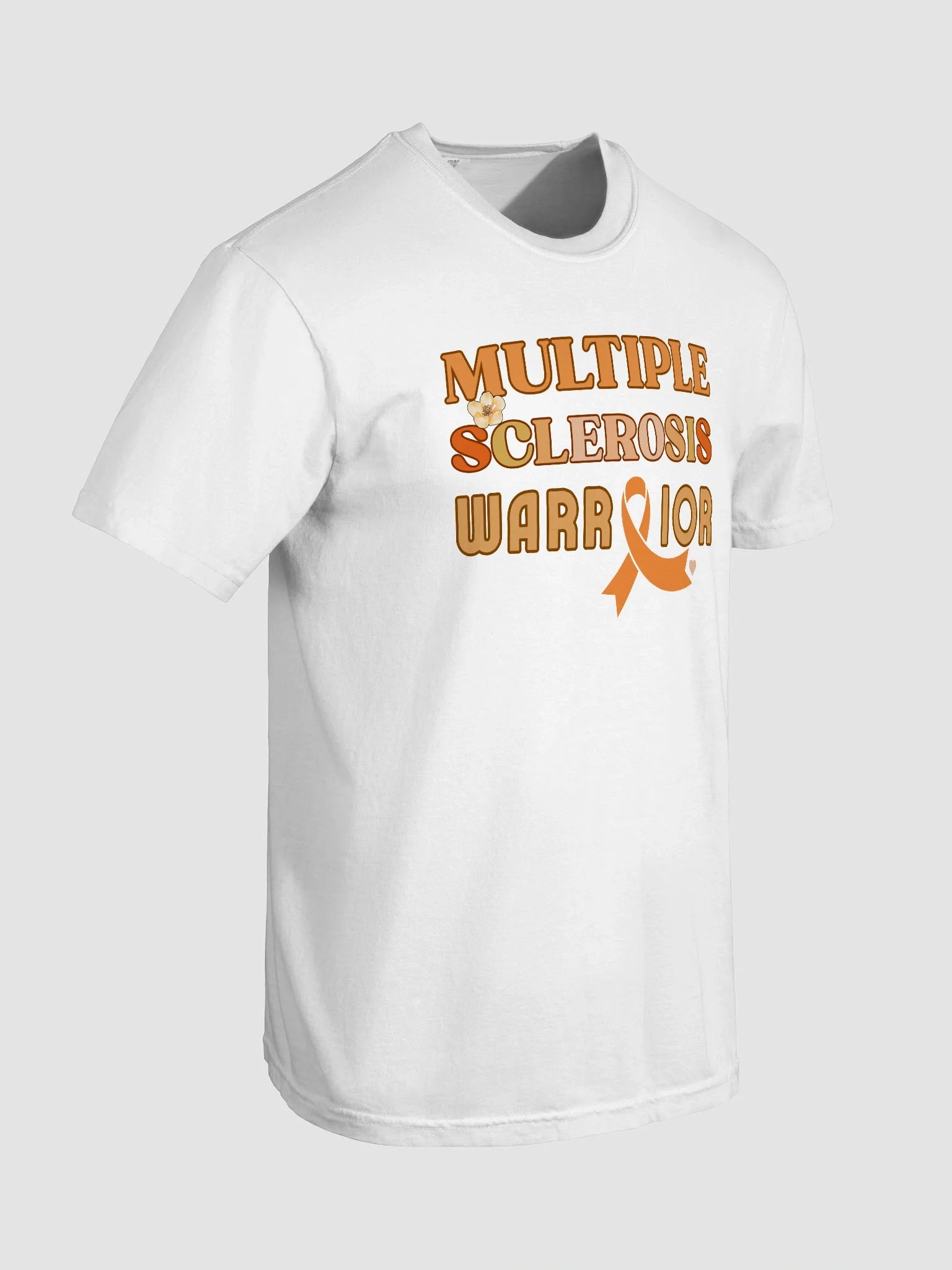 Multiple Sclerosis Warrior, Awareness Comfort Colors T-shirt product image (24)
