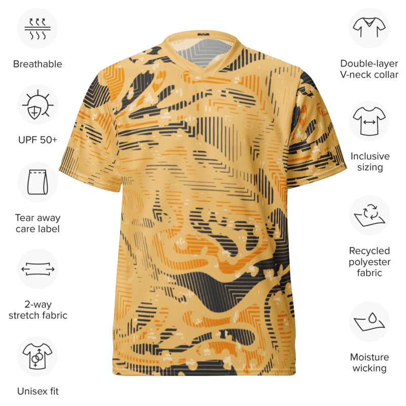 Meteor | Recycled Unisex Sports Jersey product image (4)