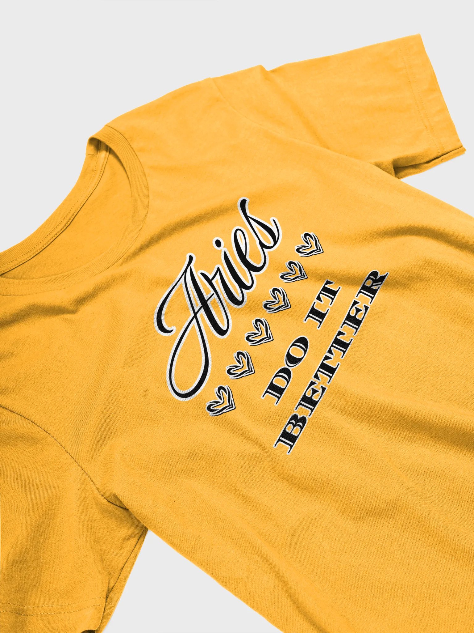 Aries Do It Better Heart T-Shirt product image (2)