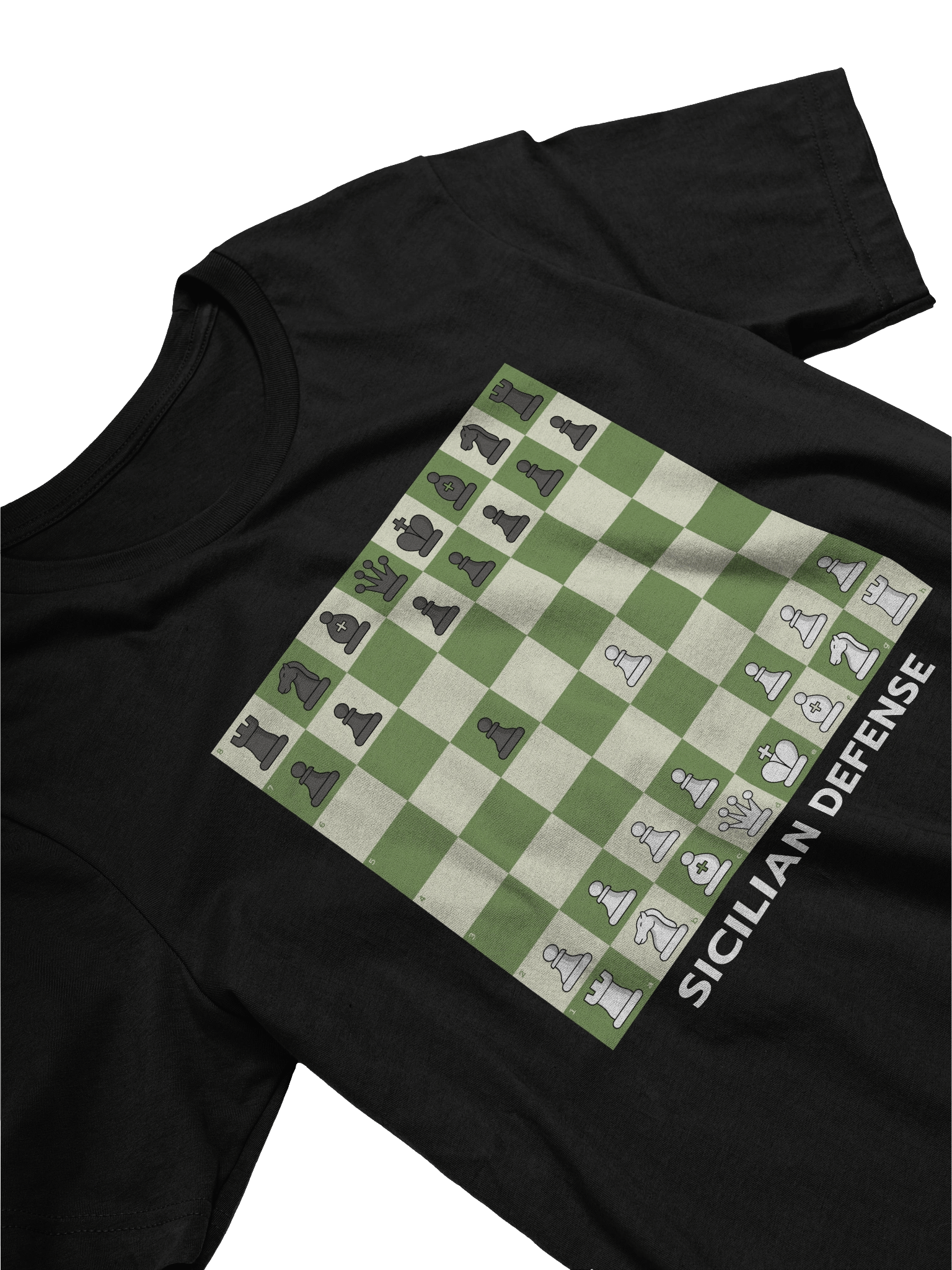 Sicilian Defense Chess T-shirt product image (3)