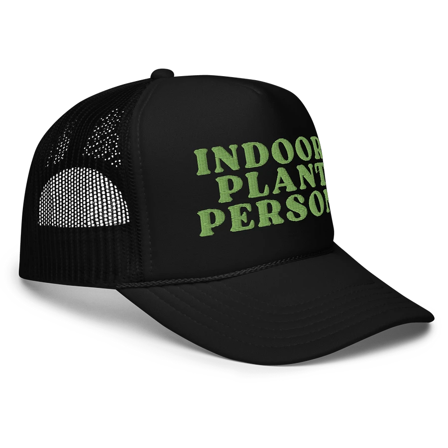 INDOOR PLANT PERSON Foam Trucker Hat product image (3)