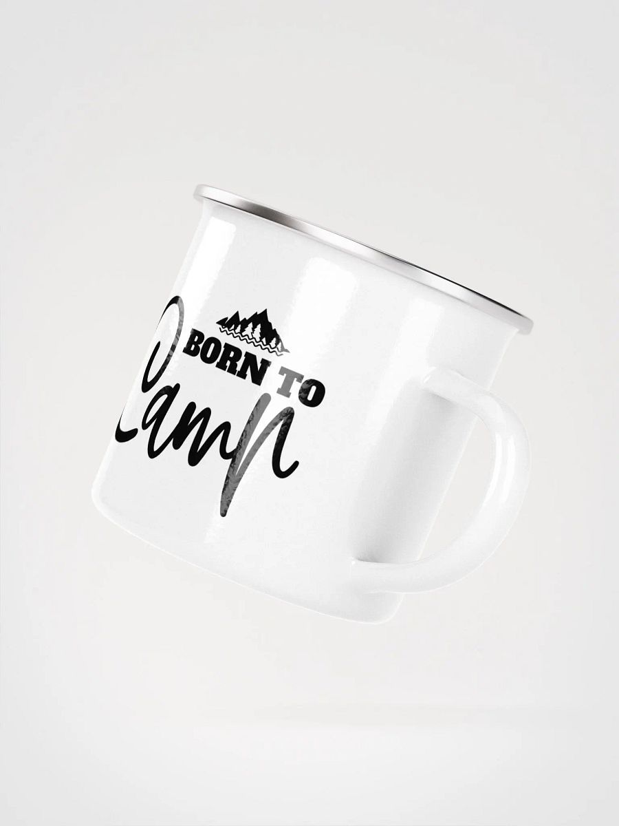 Born to Camp Enamel Mug product image (3)