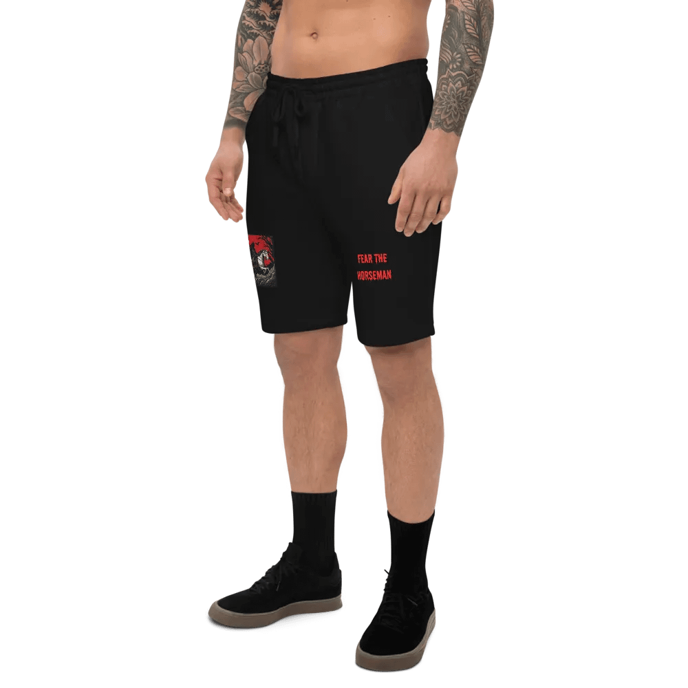 Fear The Horseman fleece shorts product image (4)