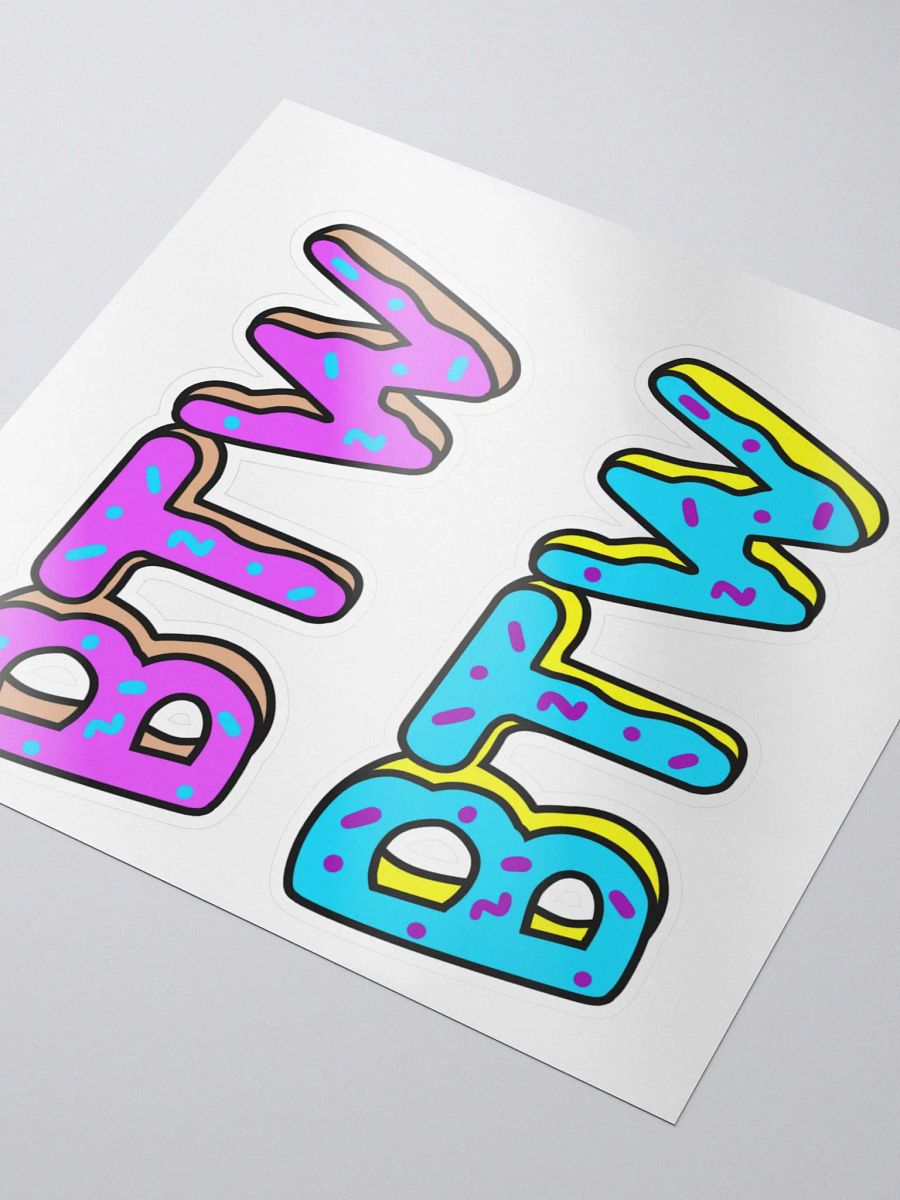 BTW Stickers product image (3)