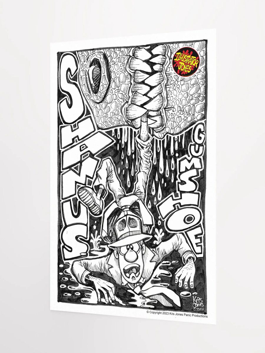 AGHH! IT'S GOT MY LEG POSTER product image (3)