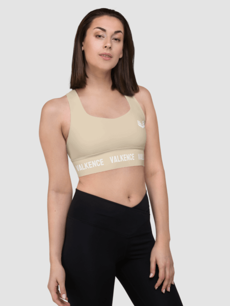 Active Longline Sports Bra - Khaki product image (3)