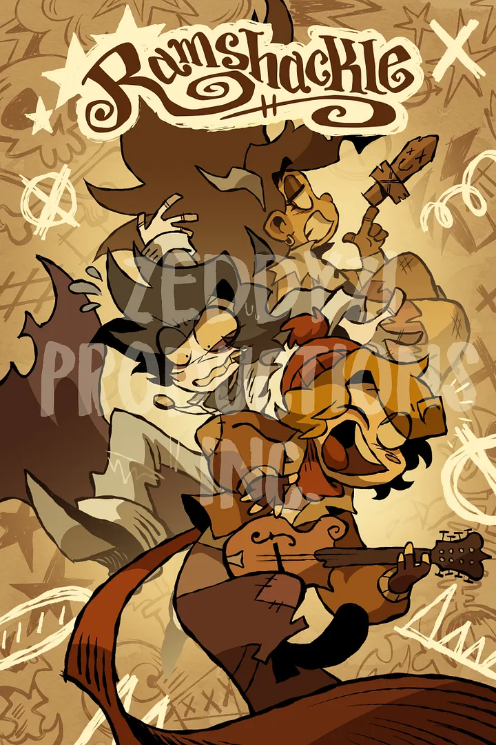 Signed Ramshackle Poster [LIMITED STOCK] product image (1)