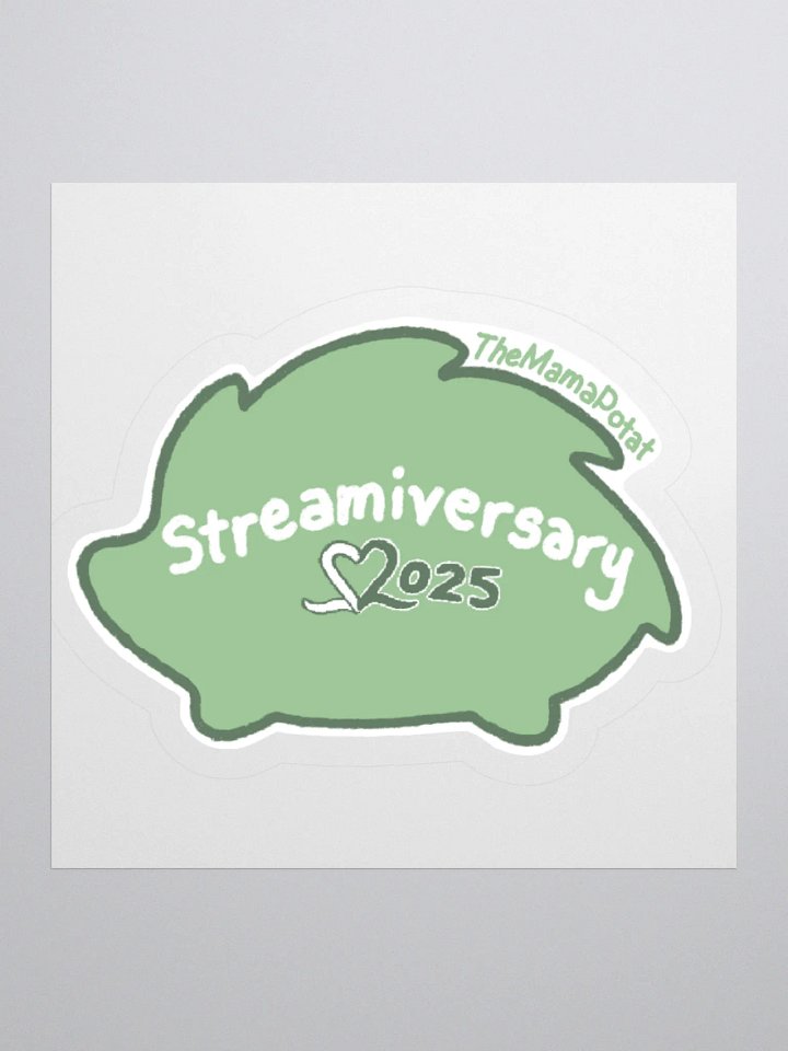 Streamiversary 2025 Kiss-Cut Sticker product image (1)