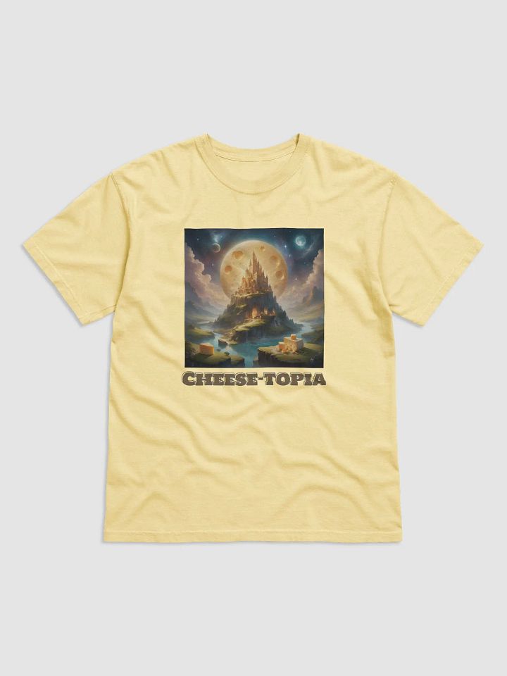 Cheese-Topia Comfort Tee product image (6)