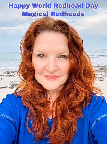 Happy World Redhead Day! #worldredheadday  Made with AI Mermaid